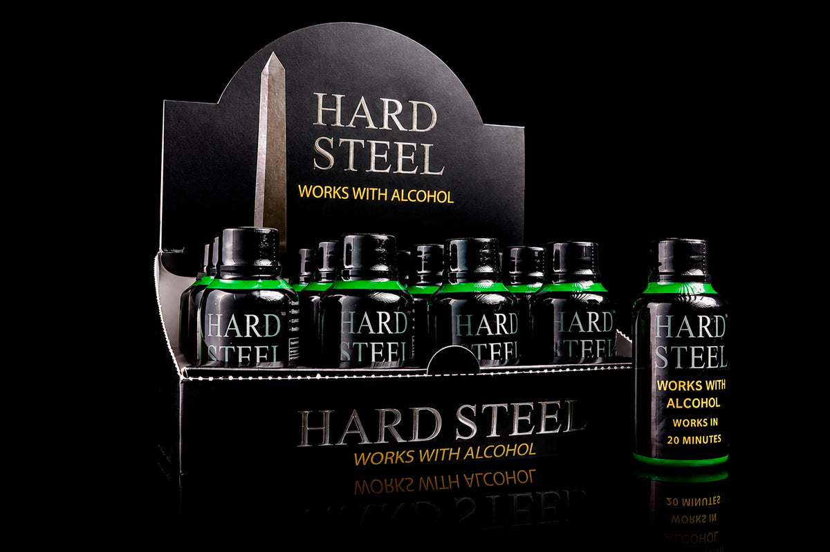 Hardsteel Shots — 12 SHOTS X 60 ml mayorista