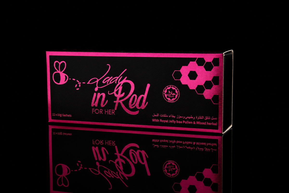 Lady in Red Honey — 12 PIEZAS X 10 g mayorista