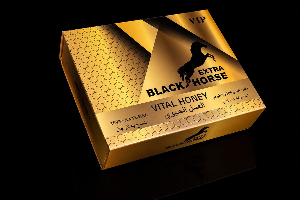 Extra Black Horse — 48 PIEZAS X 10 g mayorista